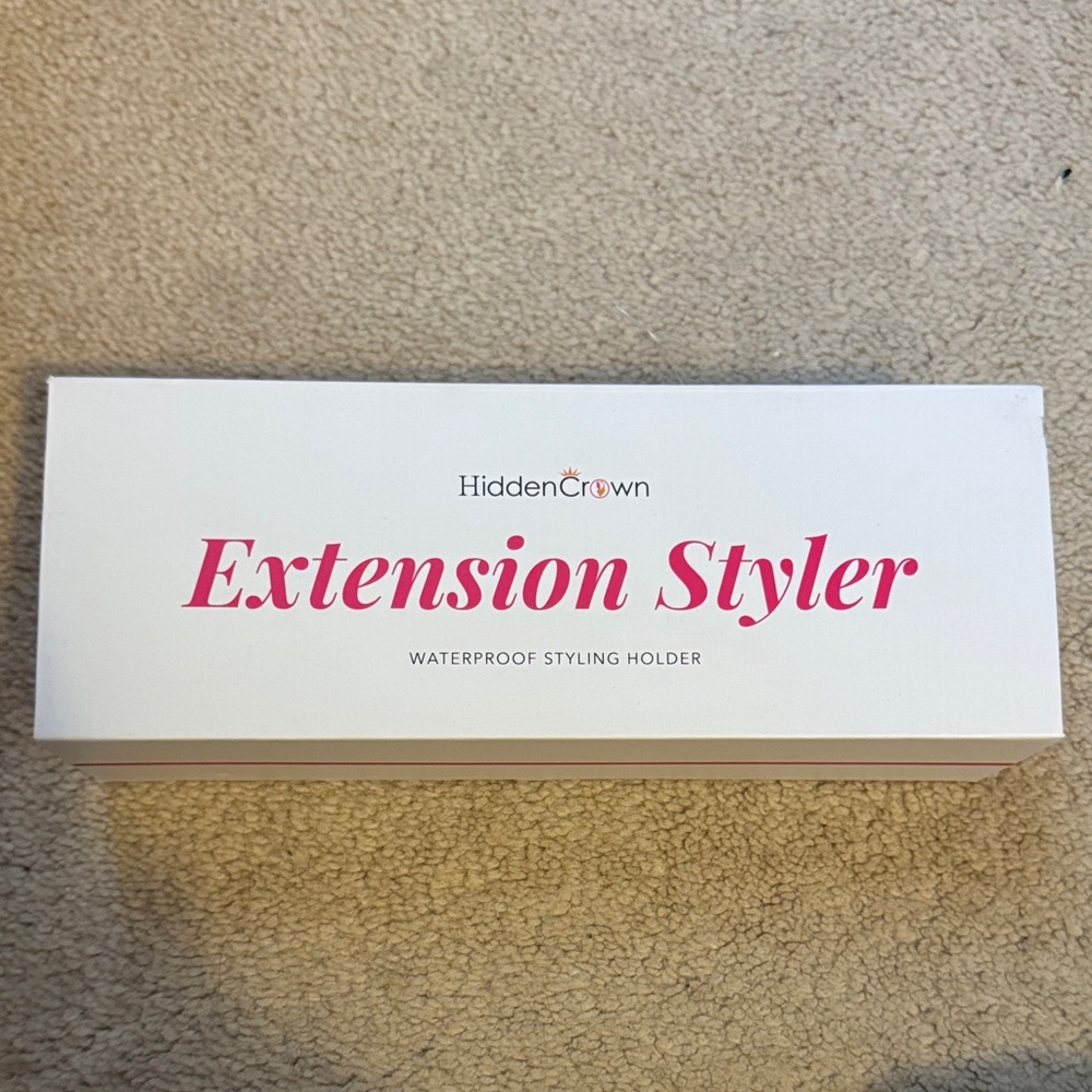 Hidden Crown Extension Styler - White